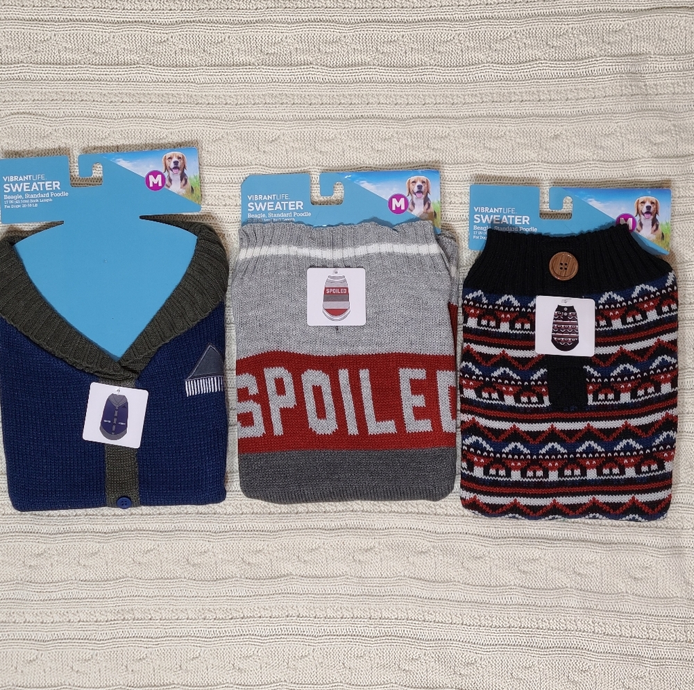Dog Sweaters NEW Medium